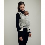 Najell WRAP beebi kandelina hall kirju Sharp grey S suurus